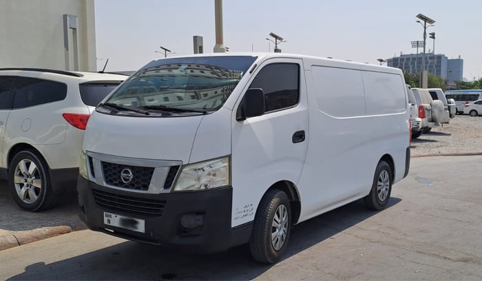 Man with Delivery, Cargo, Panel Van Rent, Rental in Dubai