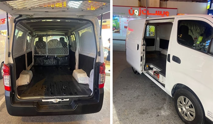 Man with Delivery, Cargo, Panel Van Rent, Rental in Dubai